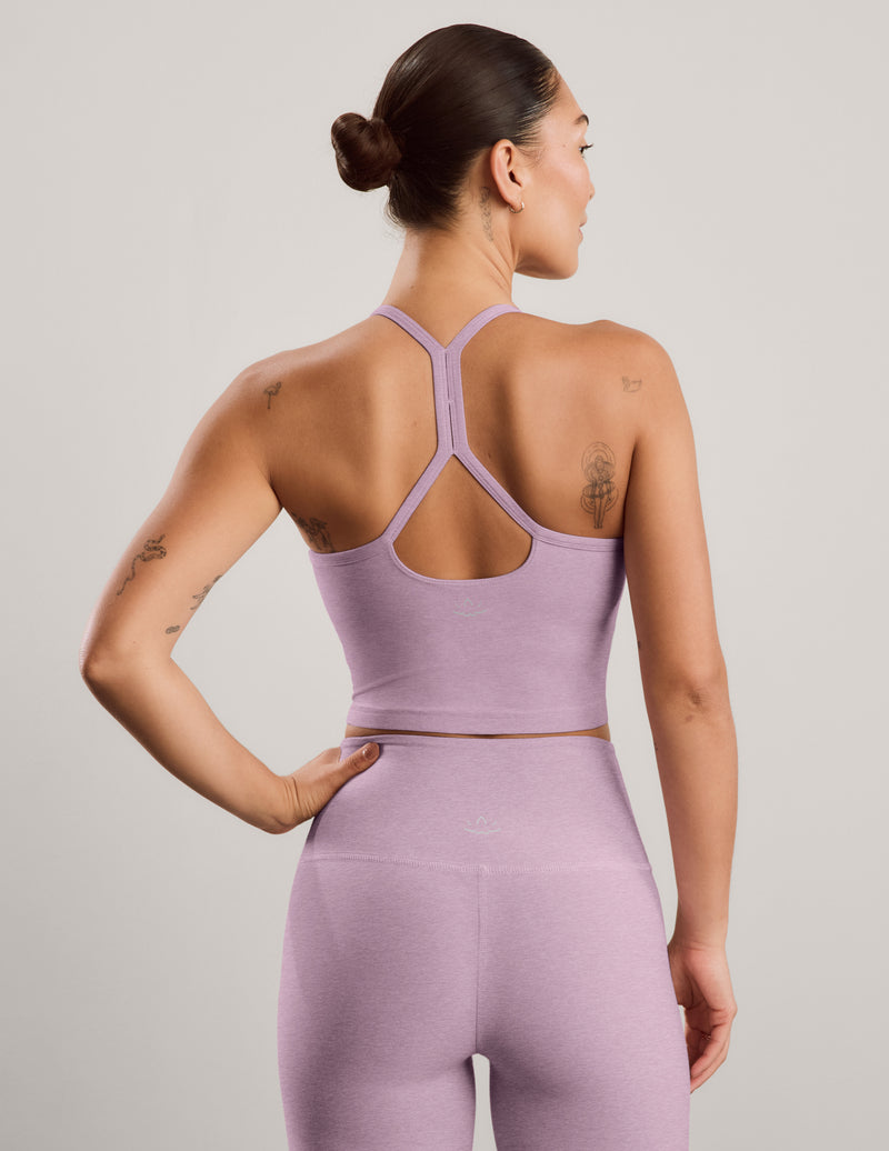 Spacedye™ Slim Racerback Cropped Tank