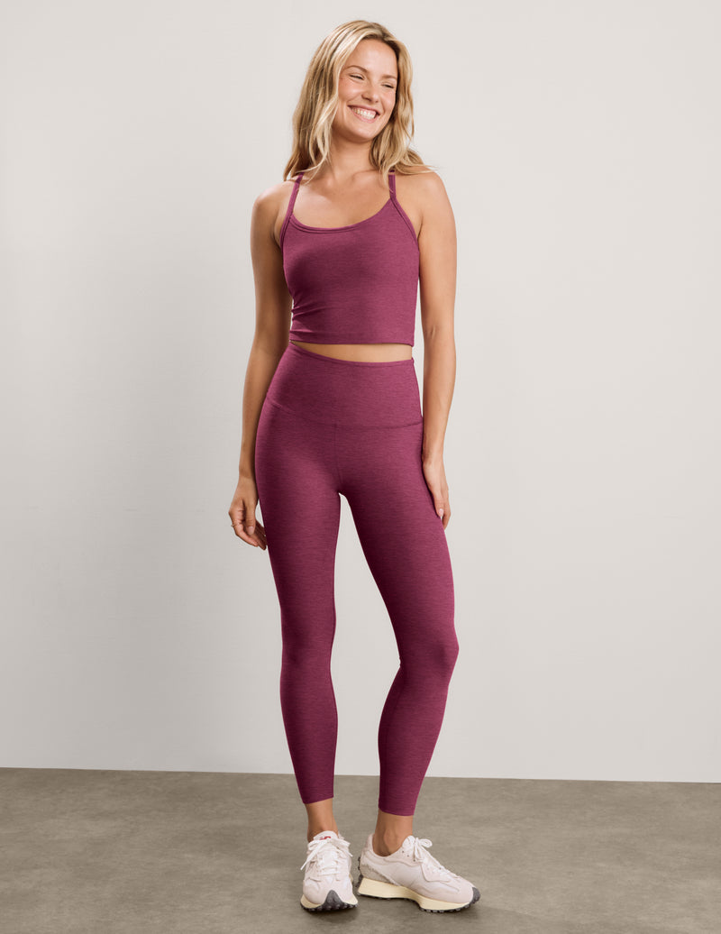 Spacedye™ Slim Racerback Cropped Tank