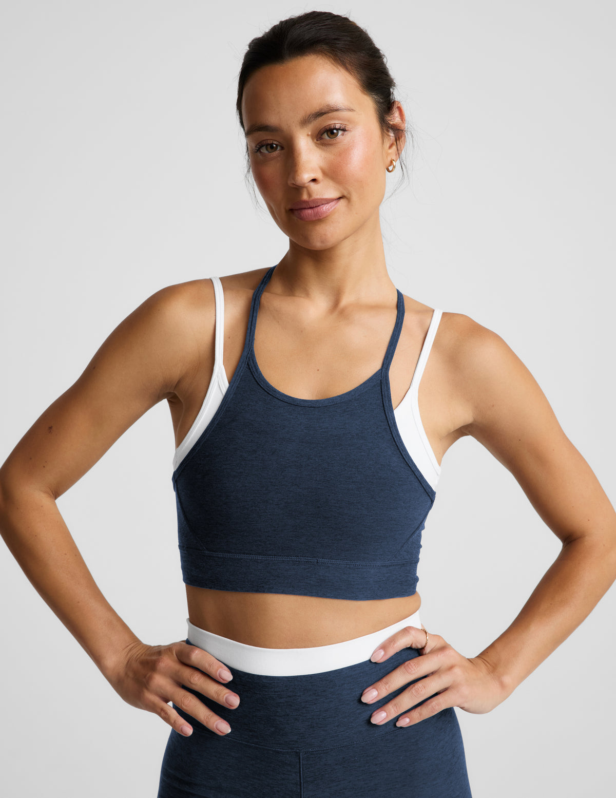 Spacedye Layered Long Line Bra | Beyond Yoga