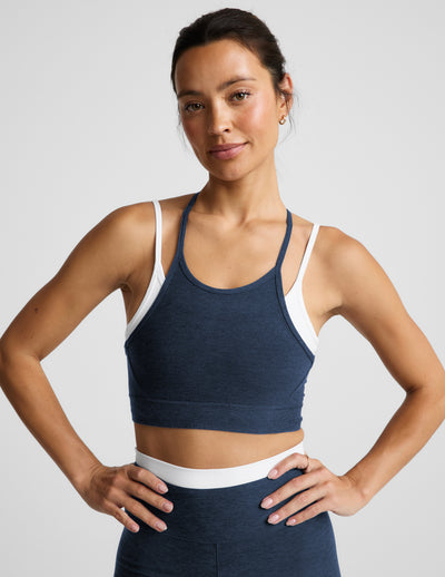 Spacedye™ Layered Long Line Bra