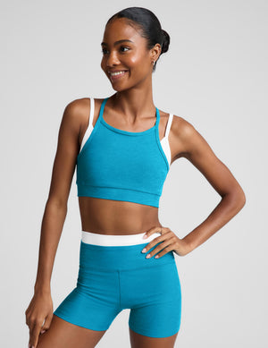 Spacedye™ Layered Long Line Bra