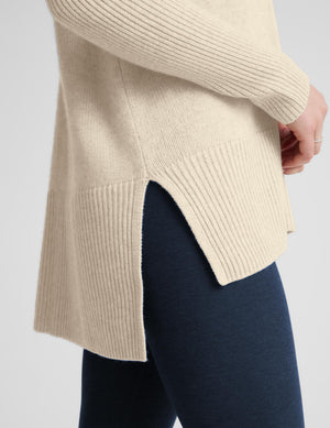 Wool-Cashmere V-Neck Sweater