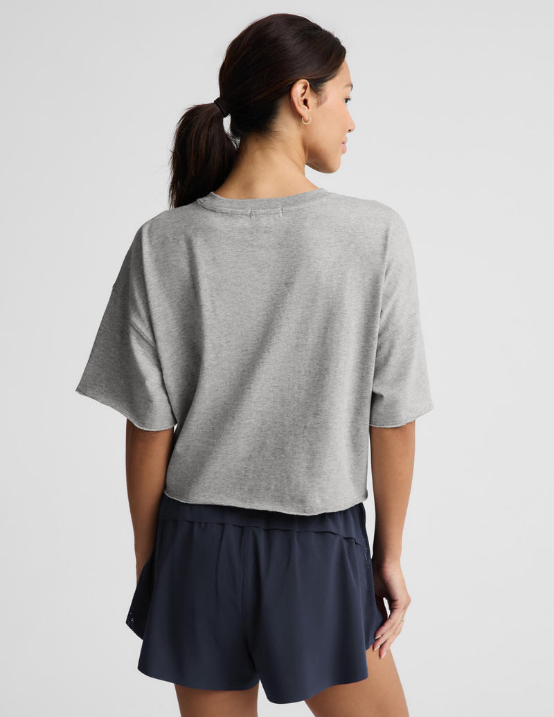 SoftKnit Better Than Ever Cropped Cotton Tee