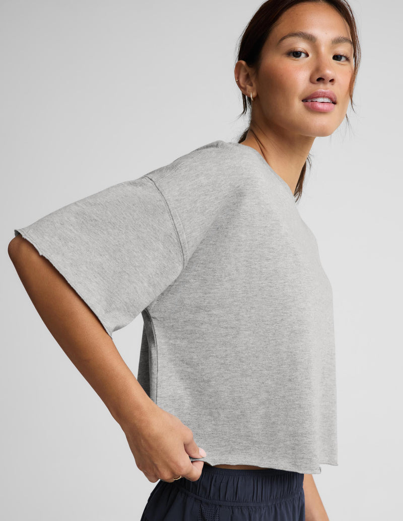 SoftKnit Better Than Ever Cropped Cotton Tee