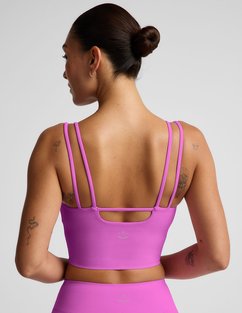 glowzone™ Strappy Cropped Tank