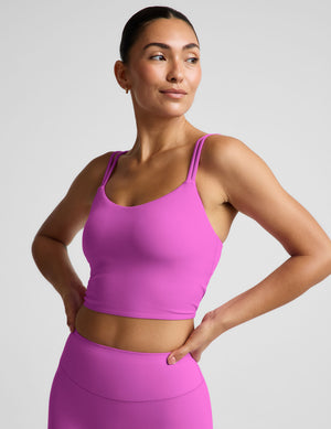 glowzone™ Strappy Cropped Tank
