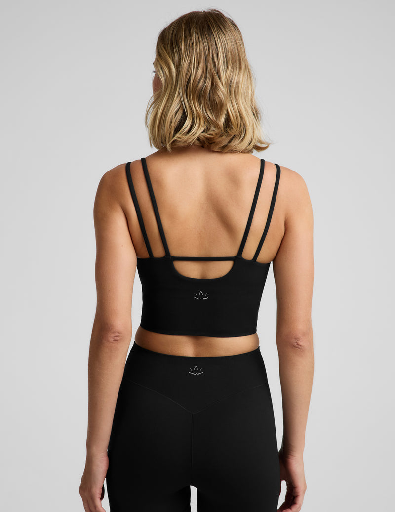 glowzone™ Strappy Cropped Tank