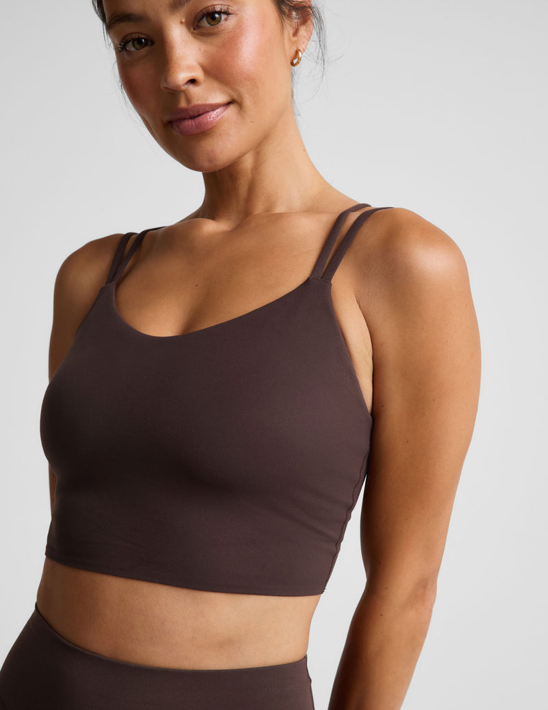 glowzone™ Strappy Cropped Tank