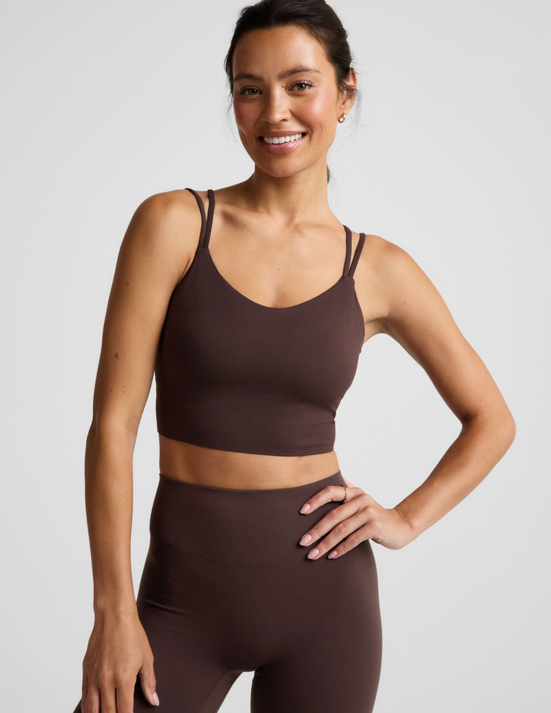 glowzone™ Strappy Cropped Tank