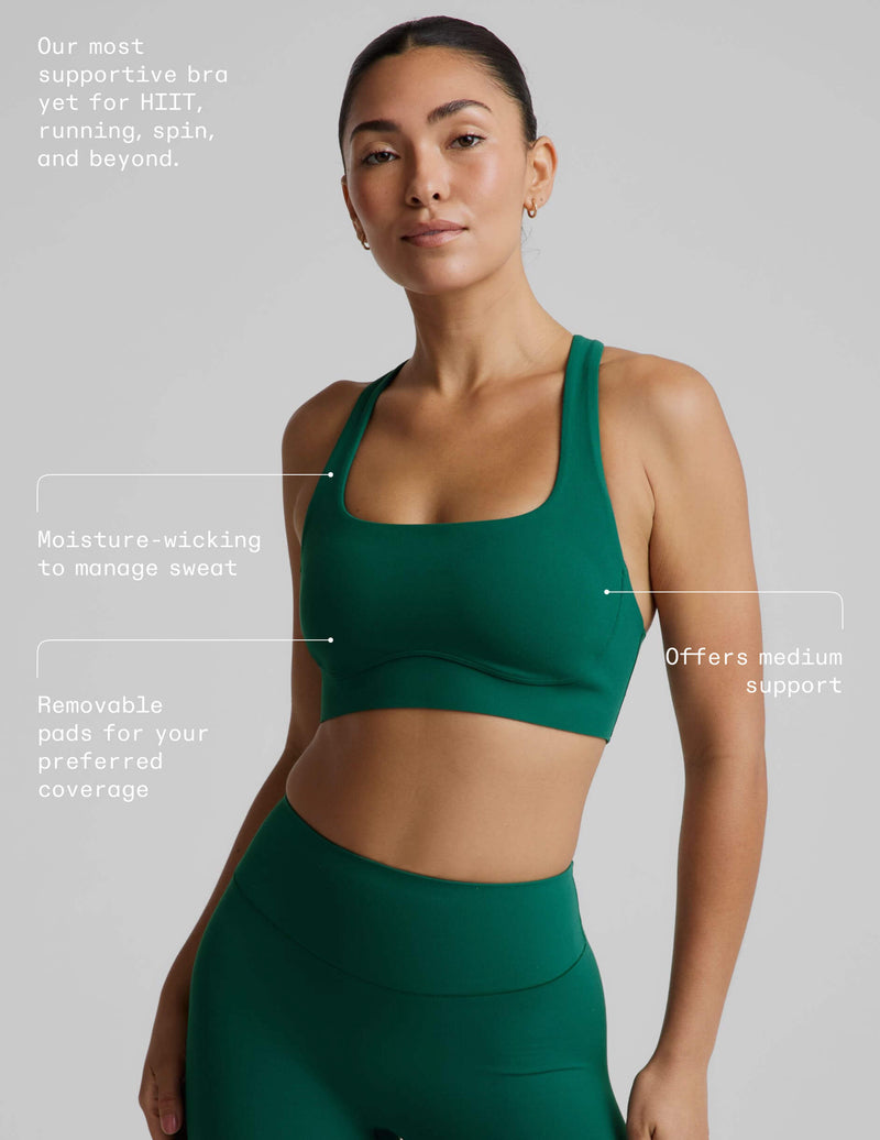 glowzone™ Medium Impact Bra
