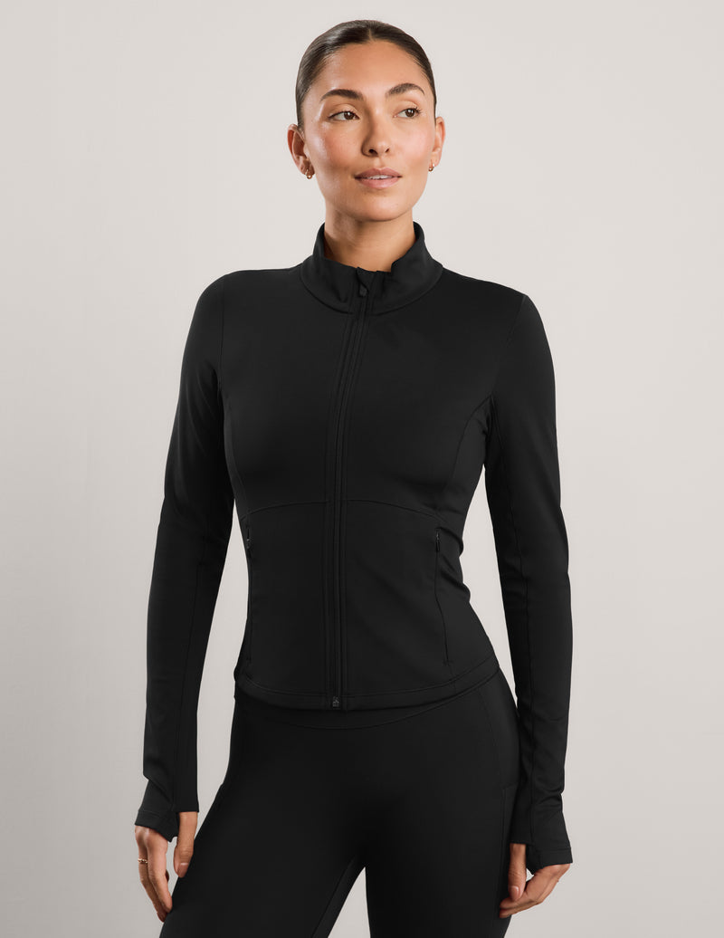 Pacer Fleece-Backed Full Zip Jacket