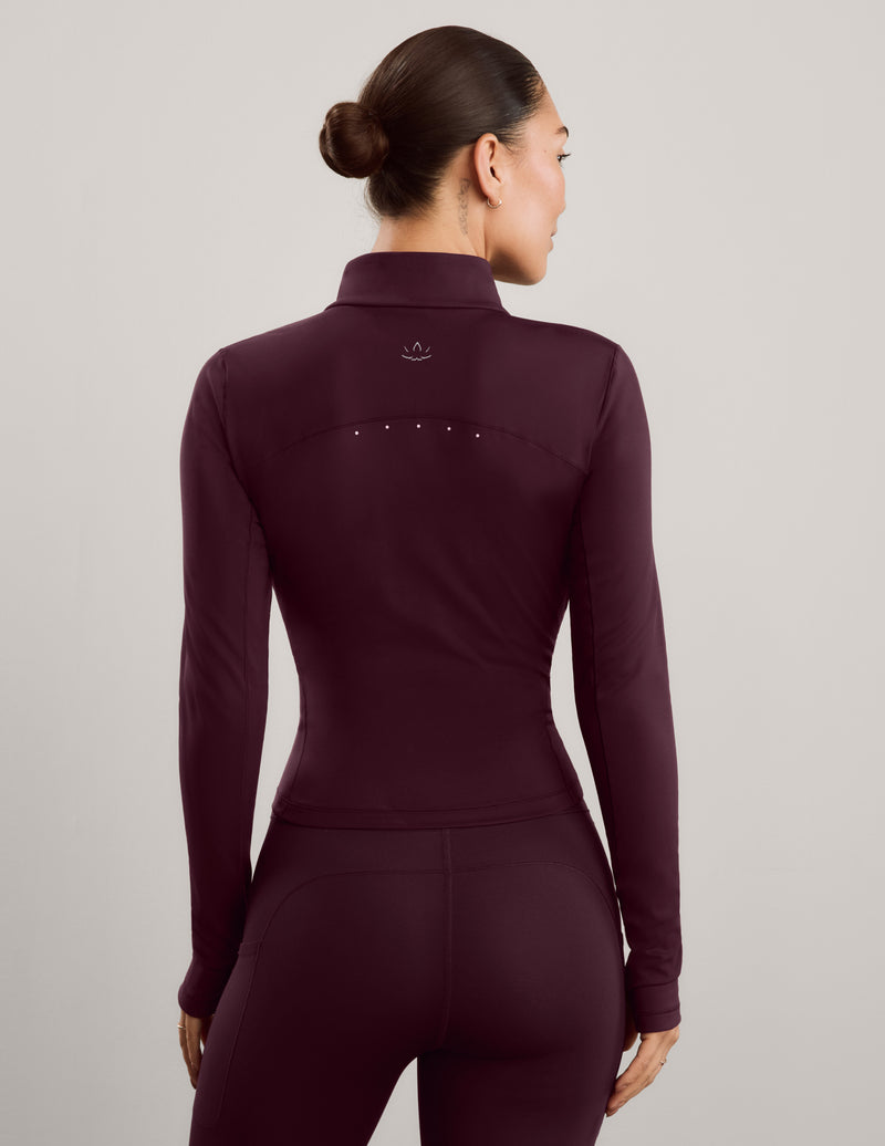 Pacer Fleece-Backed Full Zip Jacket