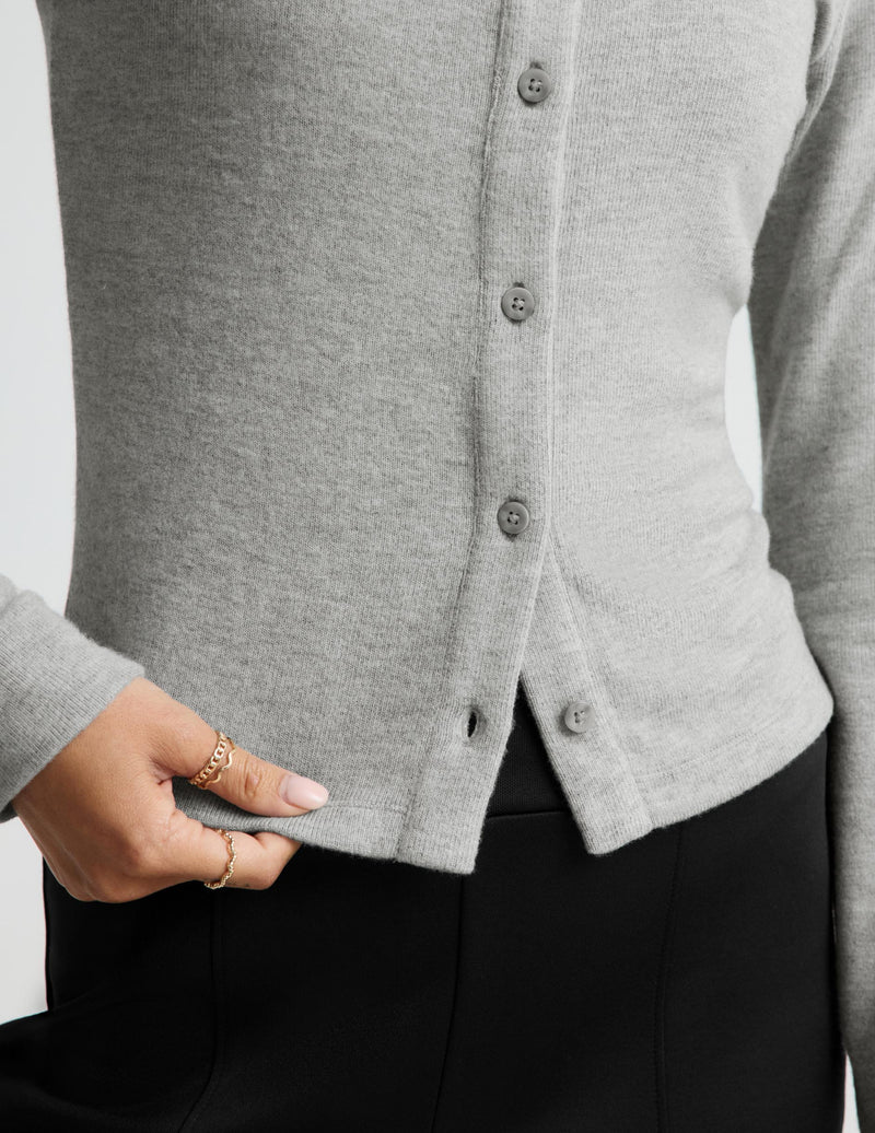 LuxeLayer Fitted Cardigan