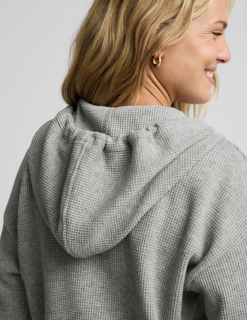 Rest Day Waffle Hooded Jacket