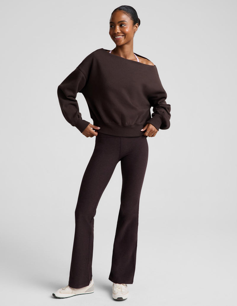 LuxeFleece 2.0™ Off The Shoulder Sweatshirt