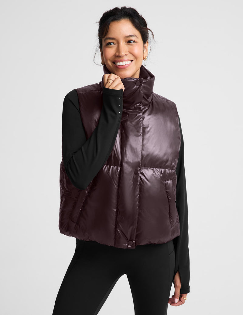 Up For It Puff Shine Vest