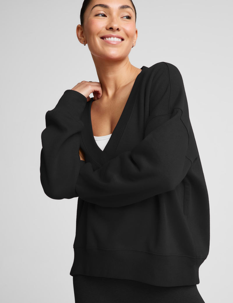 LuxeFleece 2.0™ V-Neck Sweatshirt