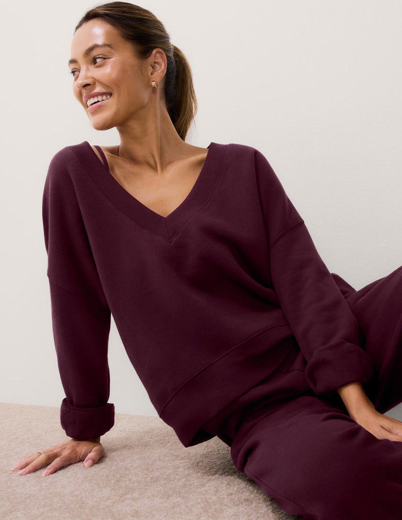 LuxeFleece 2.0™ V-Neck Sweatshirt