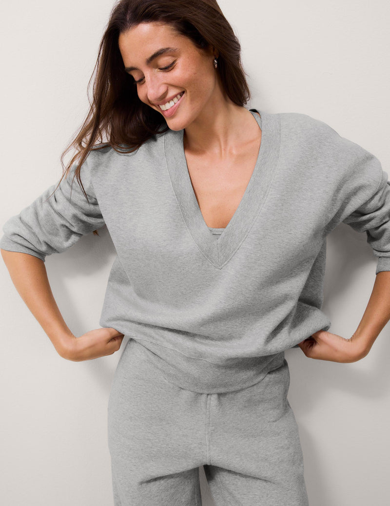 LuxeFleece 2.0™ V-Neck Sweatshirt