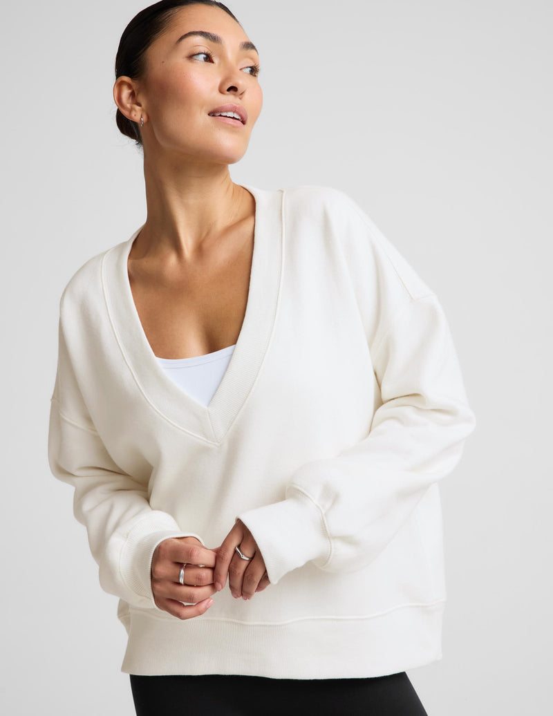 LuxeFleece 2.0™ V-Neck Sweatshirt