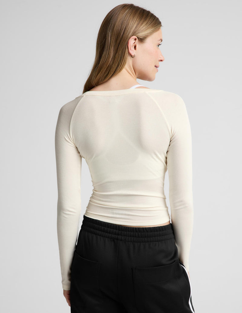 On-Point Rib Long Sleeve