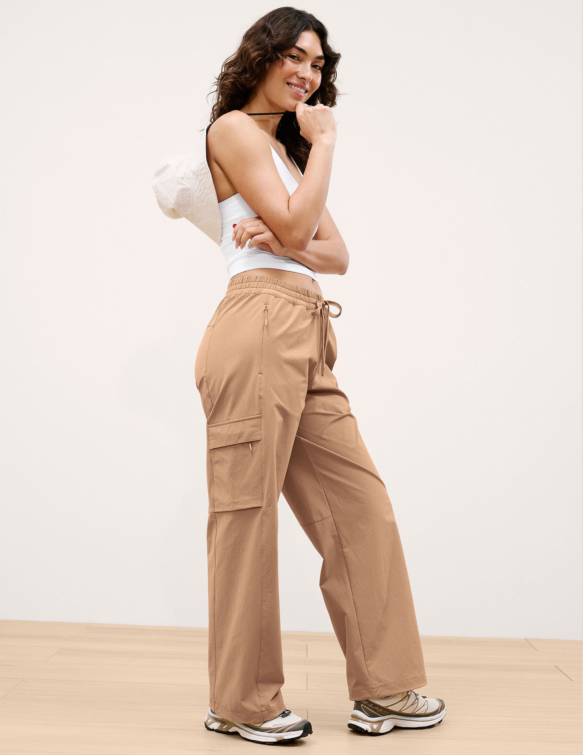 未使用】HYOD VENT PANTS 春夏 CAMEL(28) 【公式通販】