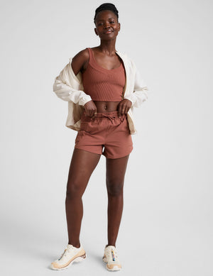 Woman wearing brown Peak 3