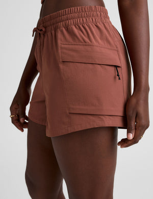 Side view of a person wearing Peak 3