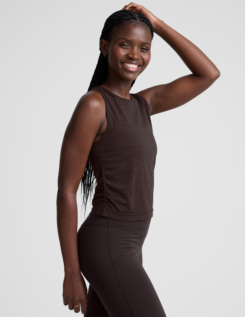 LuxeKnit Merino Wool Racerback Tank