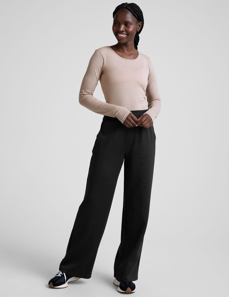 LuxeKnit Merino Wool Crewneck