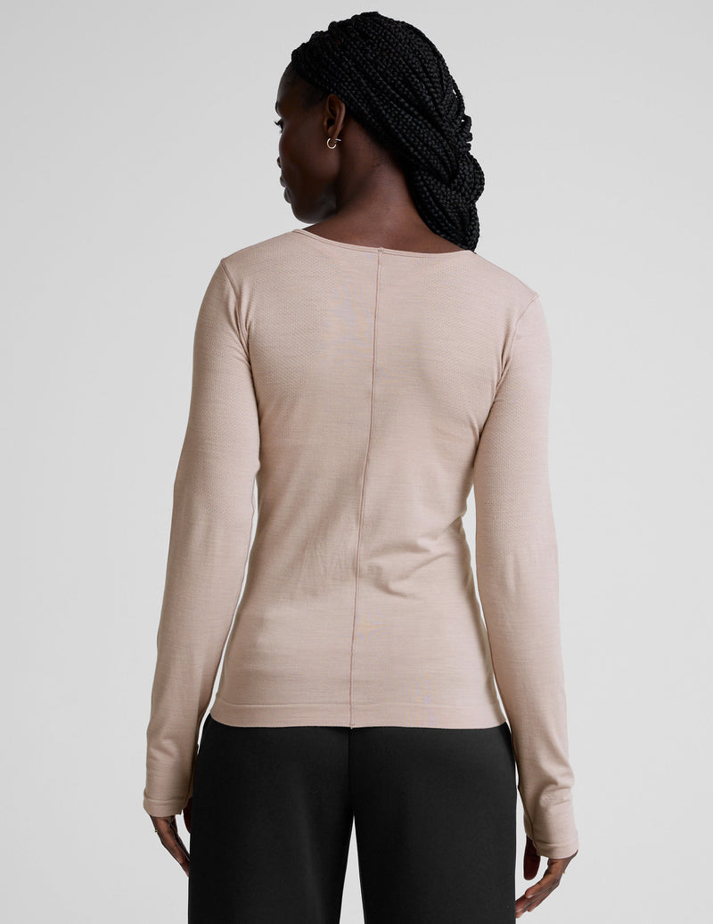 LuxeKnit Merino Wool Crewneck