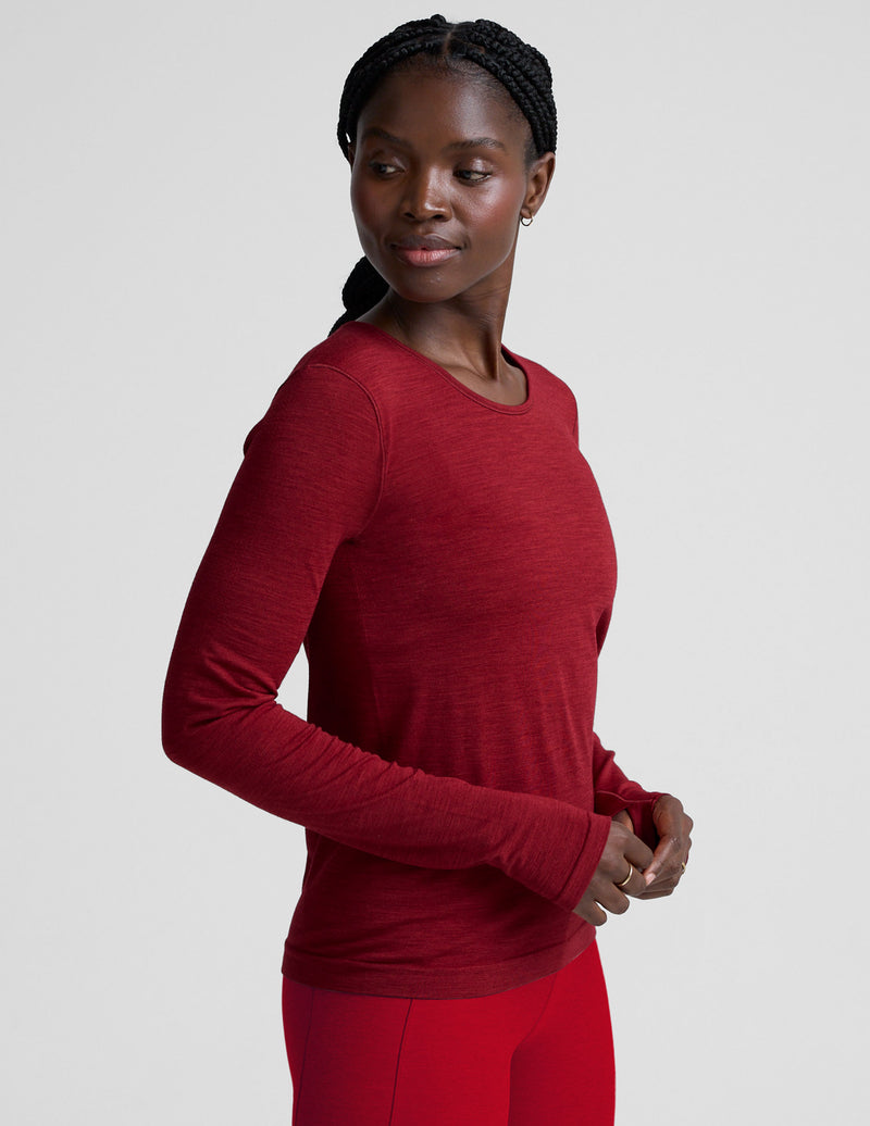 LuxeKnit Merino Wool Crewneck