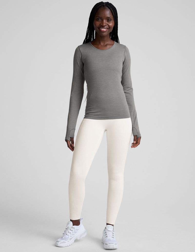 LuxeKnit Merino Wool Crewneck