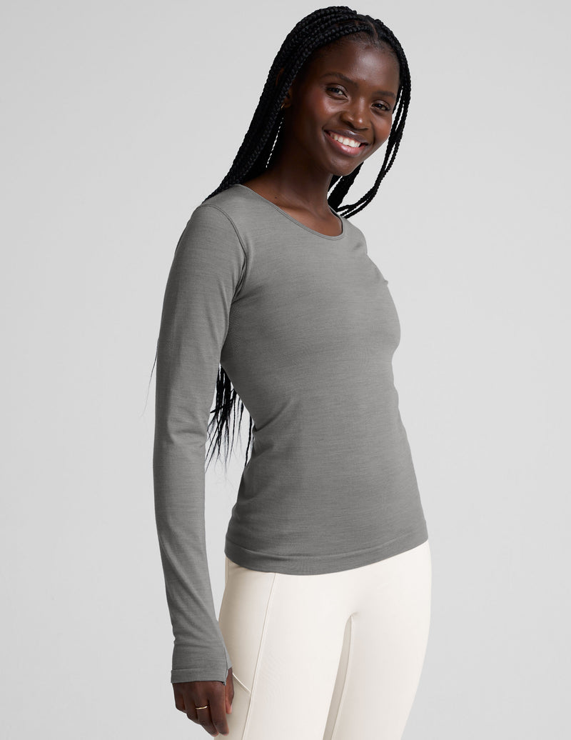 LuxeKnit Merino Wool Crewneck