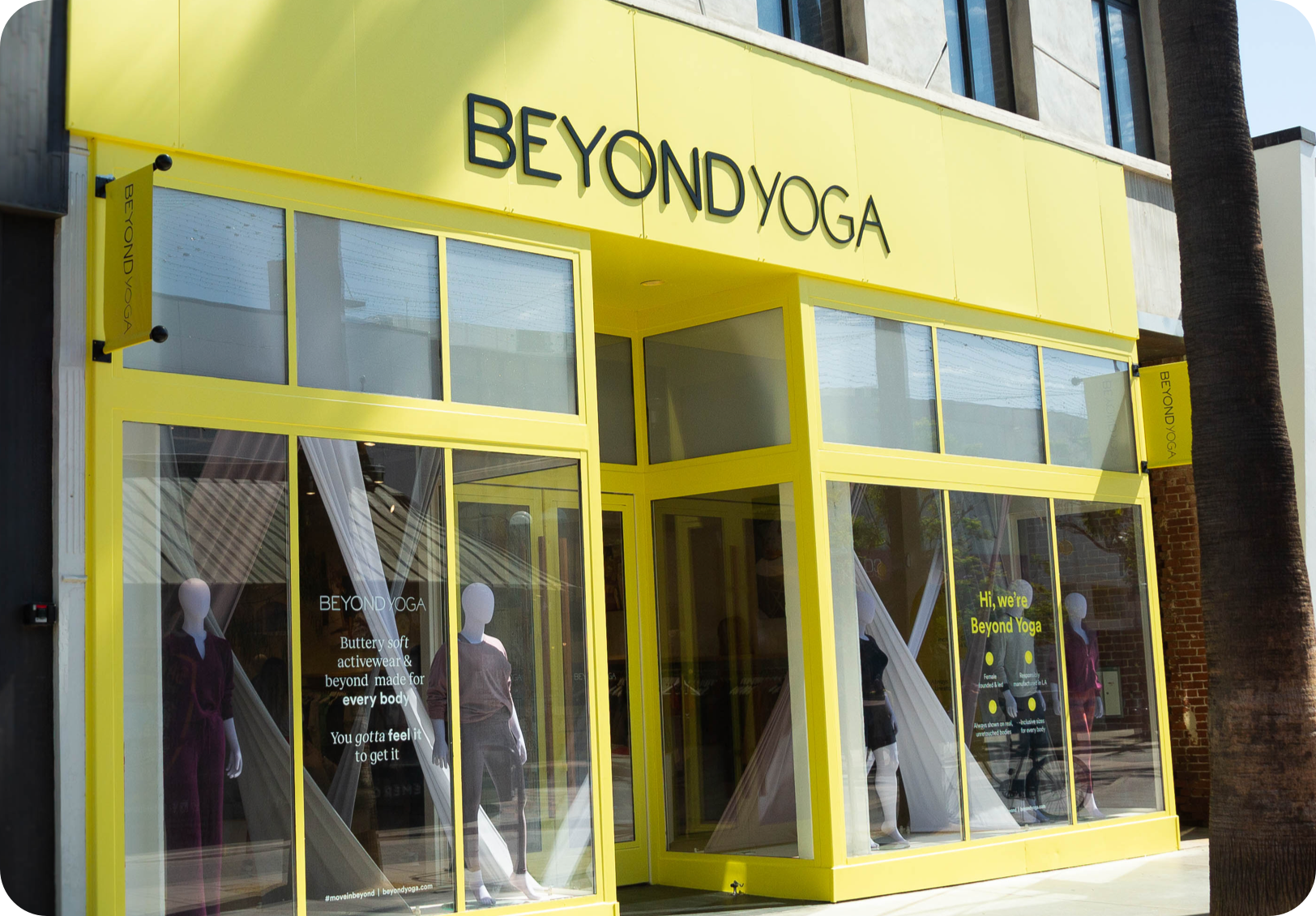 Beyond Yoga opens first store following acquisition by Levi Strauss