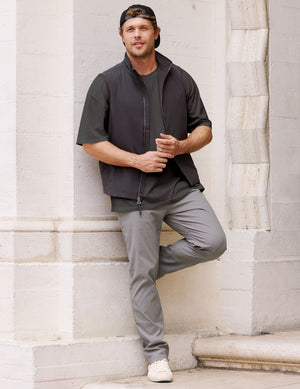 Beyond Yoga Element Men's Chino Trouser 30" | Lunar Gray / 28 Beyond Yoga Element Men's Chino Trouser 30" | Lunar Gray / 28
