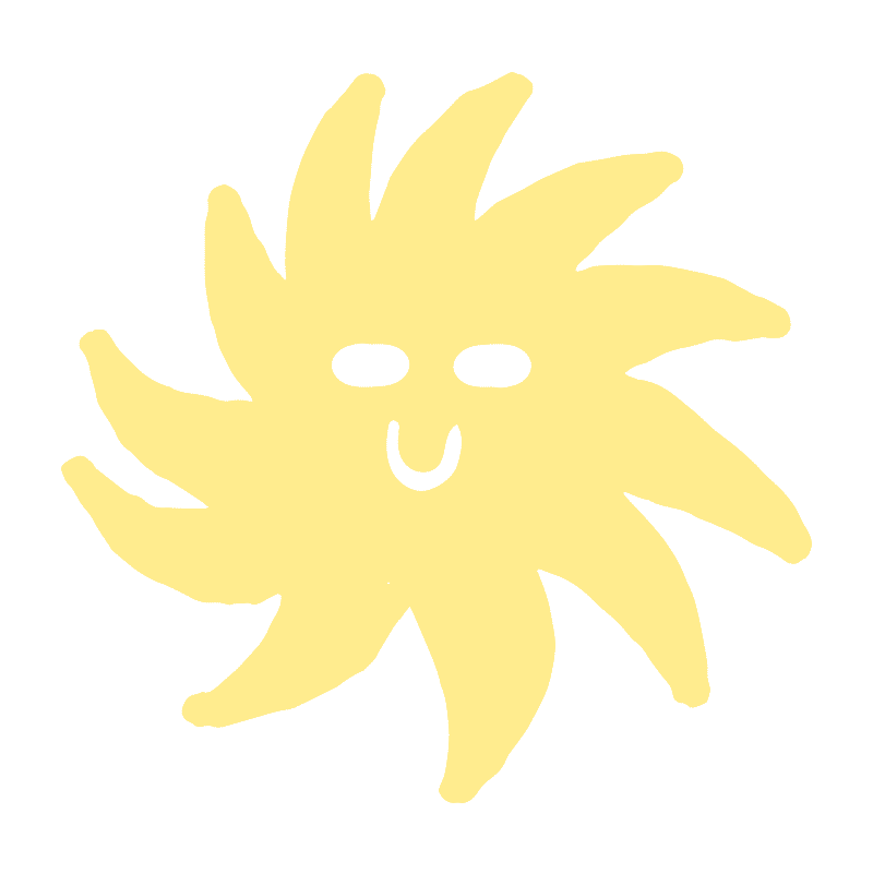sunshine winking gif. 