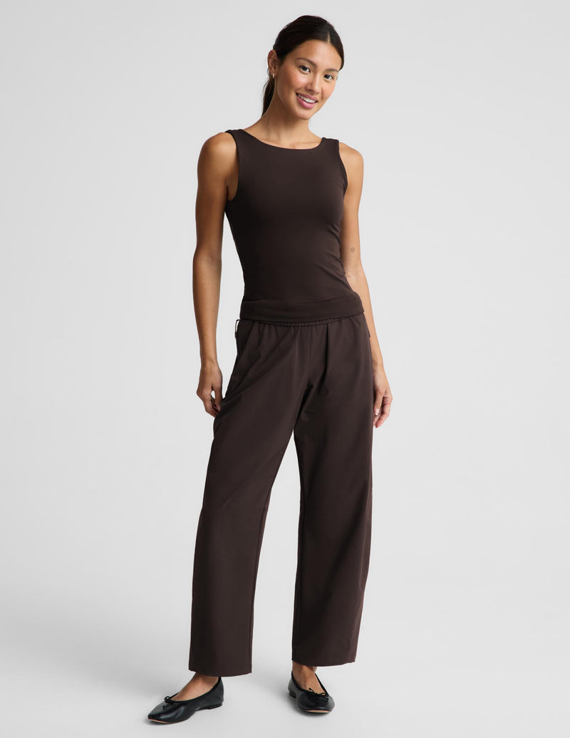 Serene Jersey High Neck Tank