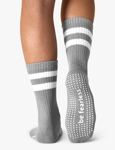 Sticky Be Fearless Womens Crew Grip Socks
