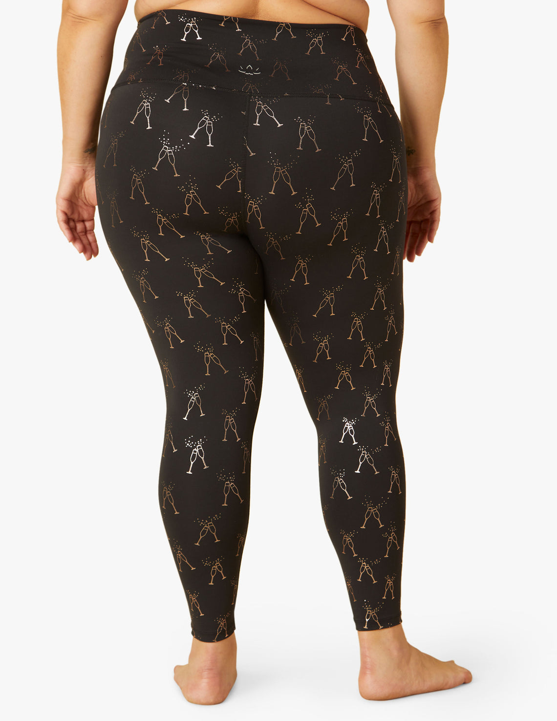 PowerShine High Waisted Midi Legging Beyond Yoga