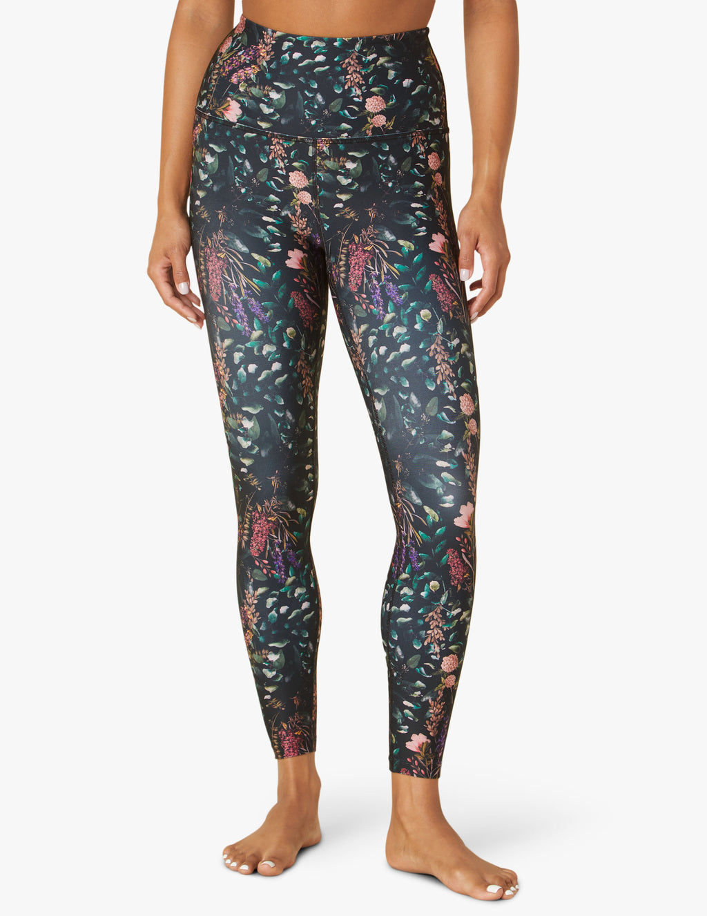 Forest Floral Endurance Light High Waisted Midi Legging Featured Image
