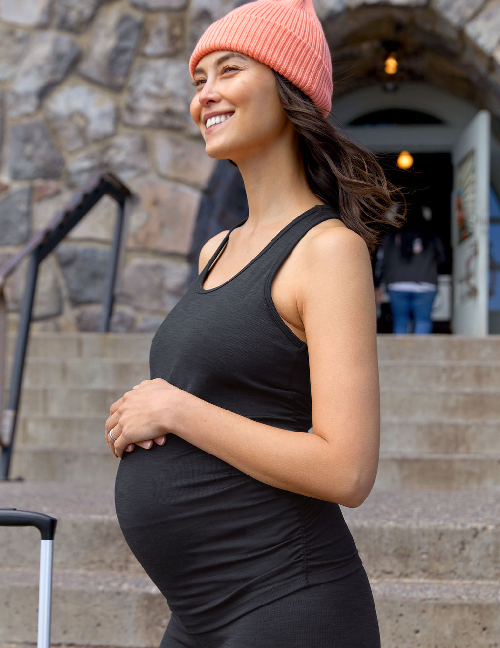 Heather Rib Better Together Maternity Tank Featured Image