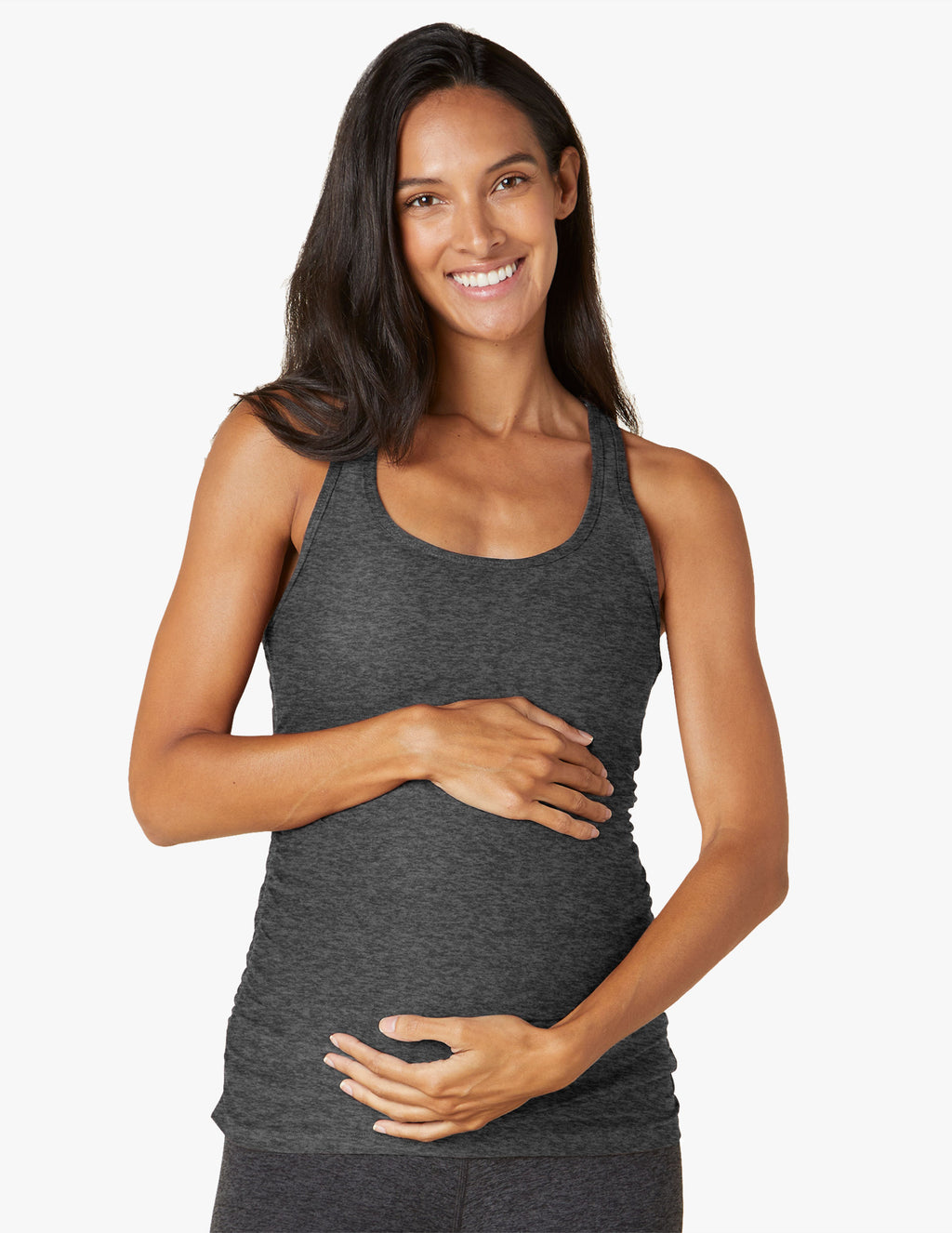Featherweight Let It Grow Racerback Maternity Tank Secondary Image