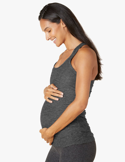 Featherweight Let It Grow Racerback Maternity Tank