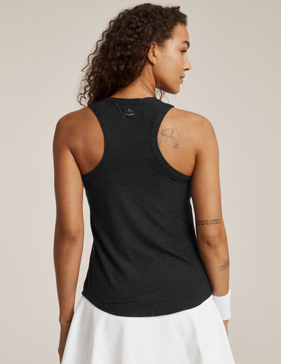 black tank top