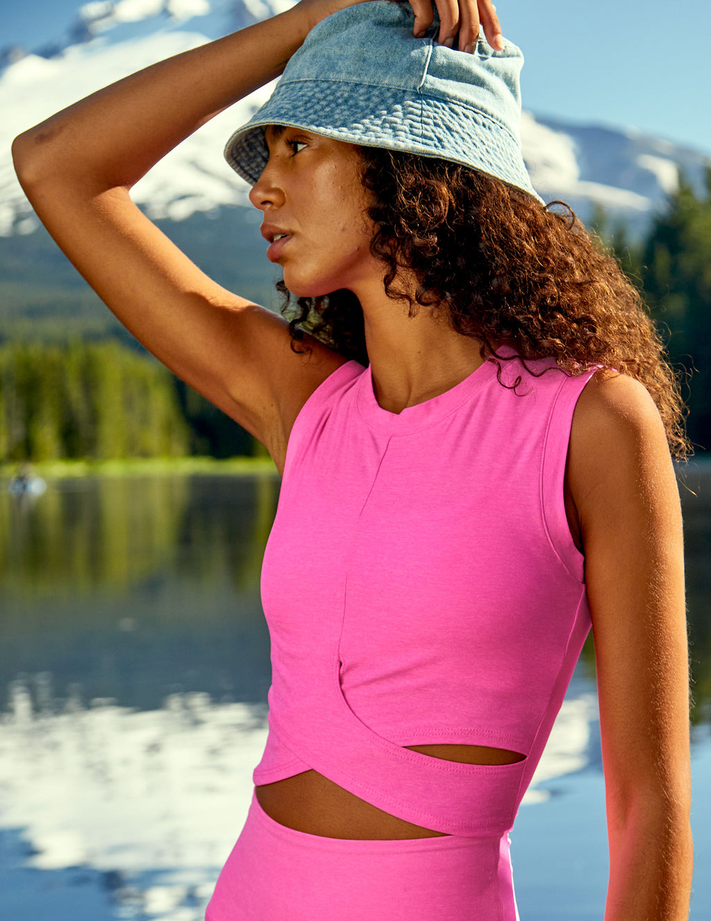 Featherweight Under Over Cropped Muscle Tank Featured Image