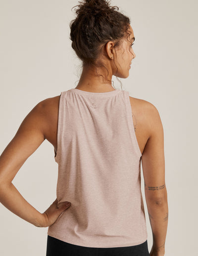 tan tank top