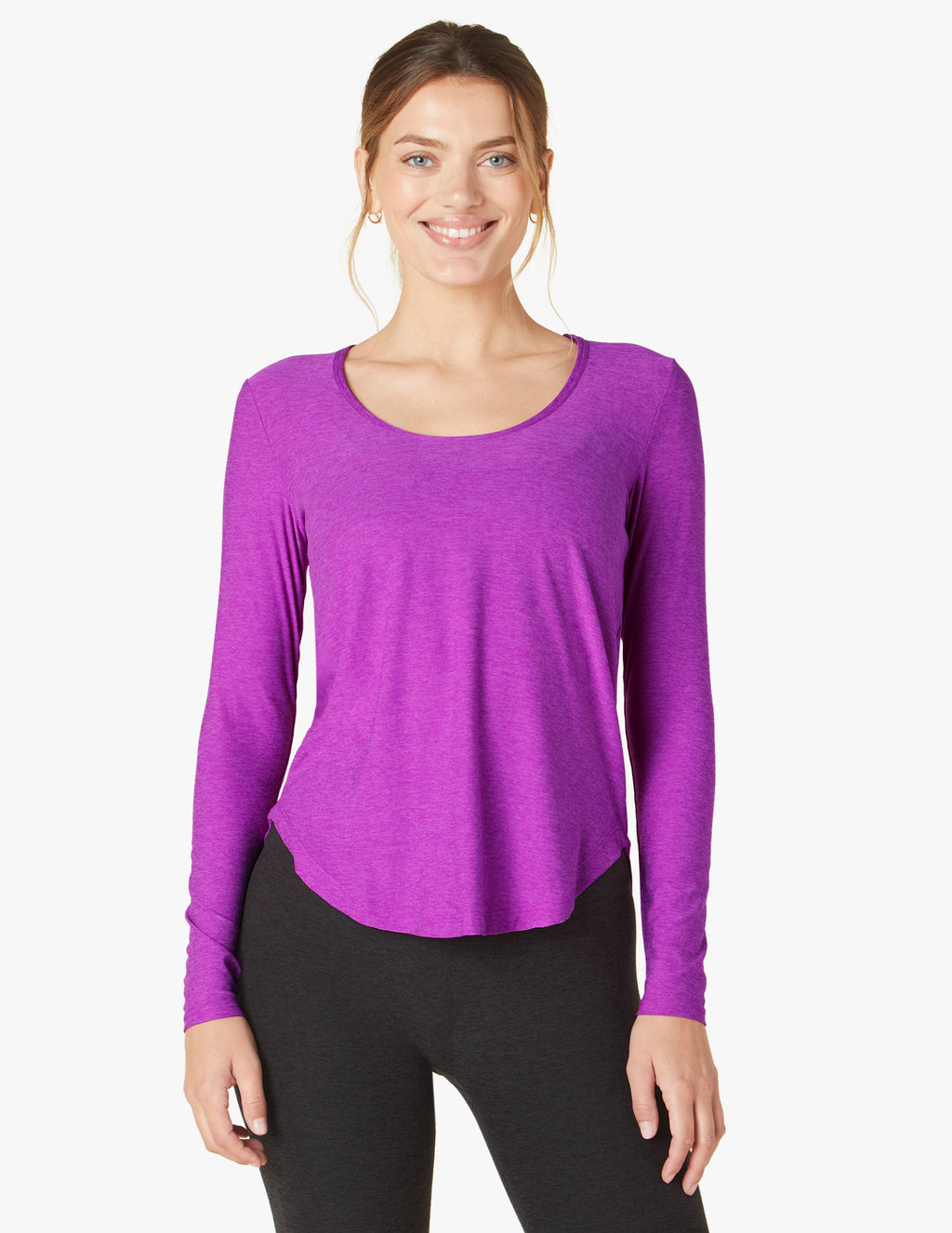 Featherweight Scooped Long Sleeve Pullover Featured Image