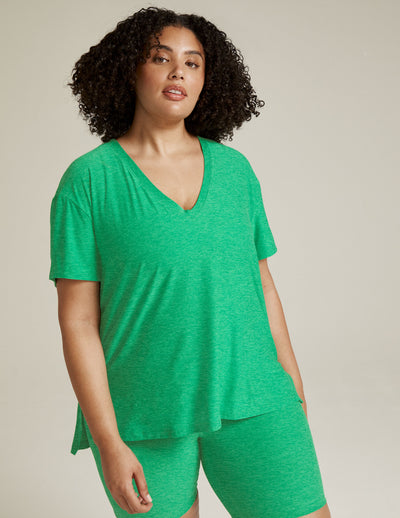 green plus size tank top