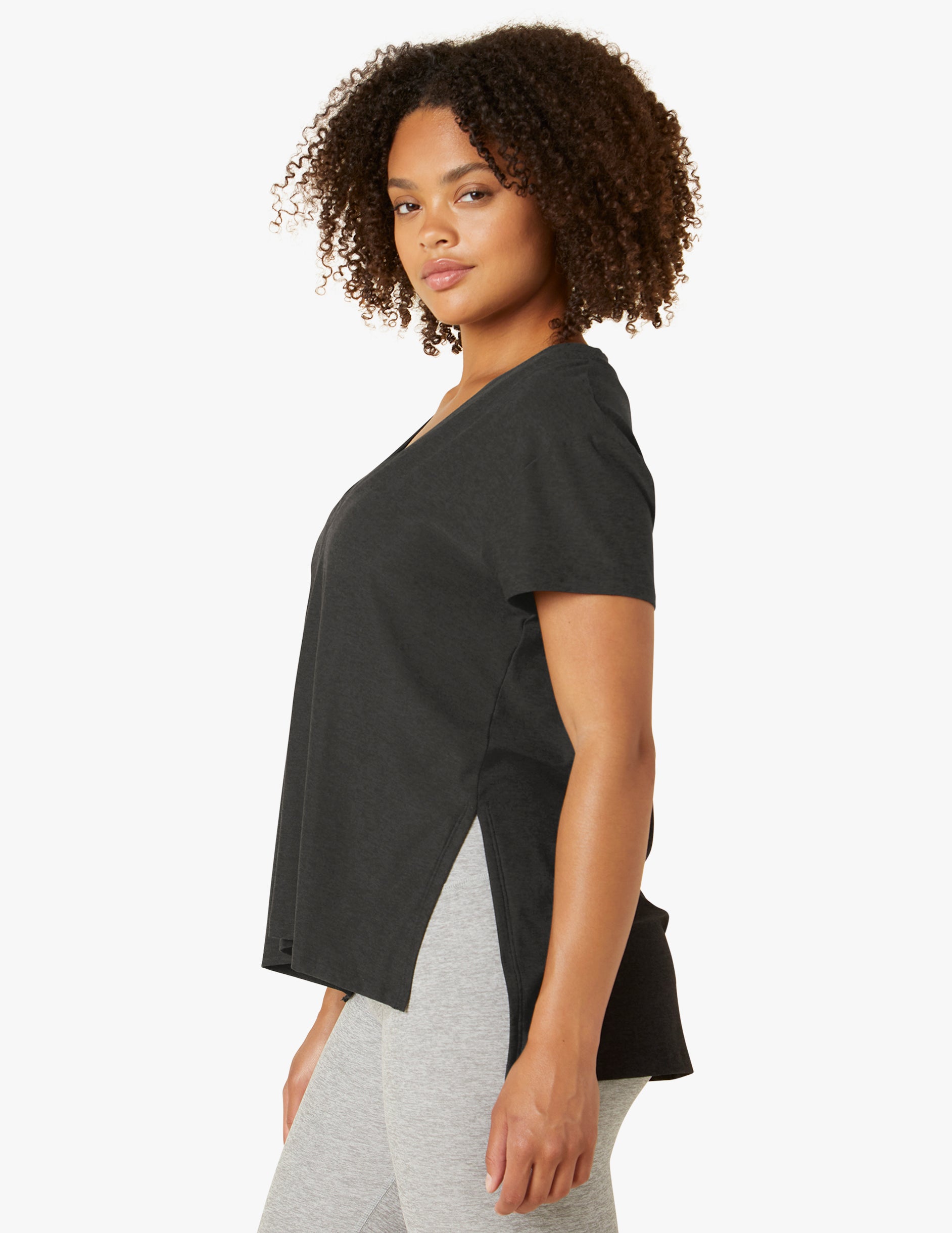 Split Up Long Tee | Beyond Yoga